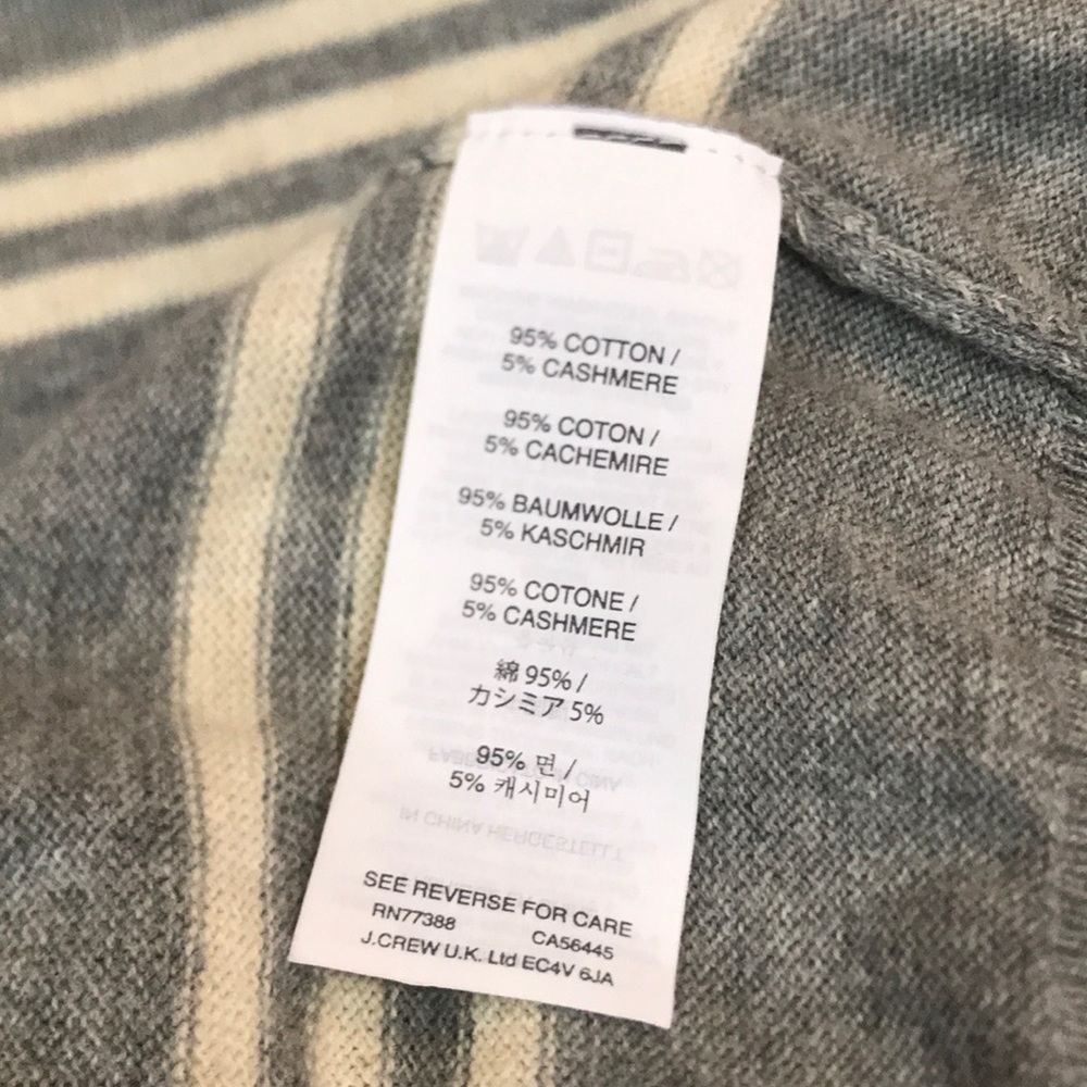 J. Crew Cotton Cashmere Sweater - Picture 5 of 5